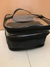 Bolsa de maquillaje transparente multifunción para viaje, organizador de artículos de tocador con diamantes de moda, resistente al agua, almacenamiento de maquillaje para mujer