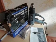 Building-secador de pelo para soldar herramienta de calor con pantalla digital ajustable, pistola de calor de 220V, pistola de calor de buena calidad, pistolas de aire caliente