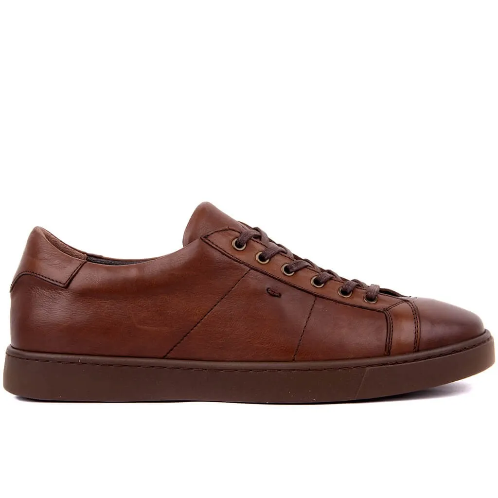 Products Sail Lakers-Genuine Leather Men Sneaker