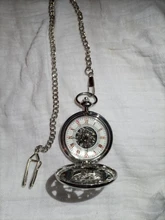 Reloj clásico de bronce con dragón y Fénix para mujer, Reloj de bolsillo mecánico, Steampunk, con COLLAR COLGANTE, el mejor regalo, PJX1266