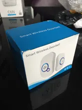 Timbre de puerta inalámbrico FUERS M557, 433Mhz, para hogar, bienvenida, 150M de largo, 32 canciones