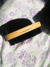 Cepillo para Barba Hemu Natural para hombre, masaje facial de bambú, barbas y bigotes para peinar, novedad de 2020