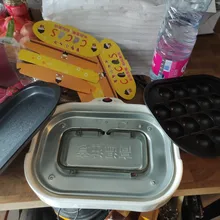 Pequeño fabricante de Takoyaki de la parrilla de barbacoa Mini sartén de carne de placas de pulpo máquina de bolas 20 agujeros 110V 220V, UE nos