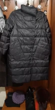 Qiaoduo-Chaqueta de plumón de pato para mujer, abrigo largo y grueso de doble cara a cuadros, Parka de talla grande para mujer, ropa ajustada