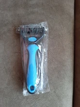 Pelo de mascota cortador de nudos perro cepillado y caída de pelo herramientas Gato del pelo del cepillo del peine de doble cara productos para mascotas