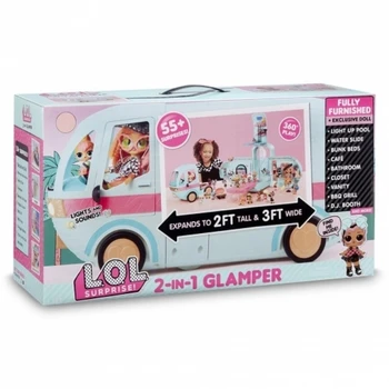

Toy LOL doll with the vehicle, glamper