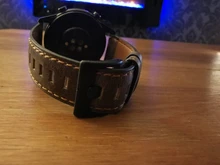 Correa de cuero genuino para samsung Galaxy watch 46mm engranaje de correa S3 Correa Frontier 22mm reloj Huawei 2 gt Correa 46mm