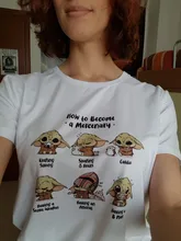 Camisetas con estampado de bebé, blusas informales de manga corta con cuello redondo, Harajuku, geniales, Tops para mujer