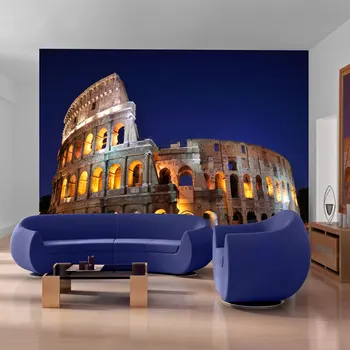 

Wall mural-Colosseum night-250x193 cm