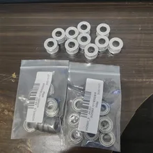 Deep-Groove-Ball-Bearing Miniature ABEC-7 Double-Shielded 608ZZ High-Carbon-Steel 10pieces