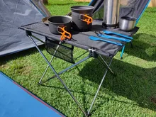 Camping Table Computer-Bed Folding Ultralight Picnic Hiking Outdoor Desk-Furniture Aluminium