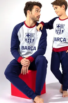 

Pijama FC Barcelona para Hombre Gris