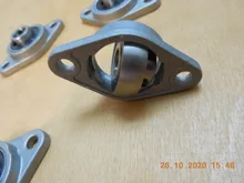 Ball-Bearing Pillow Block-Mounted Support Kp000 Kfl001 Kp08 30mm 8mm Bore To 1pcs Zinc-Alloy-Diameter