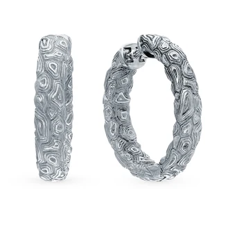 

Silver earrings sunlight sample 925 test