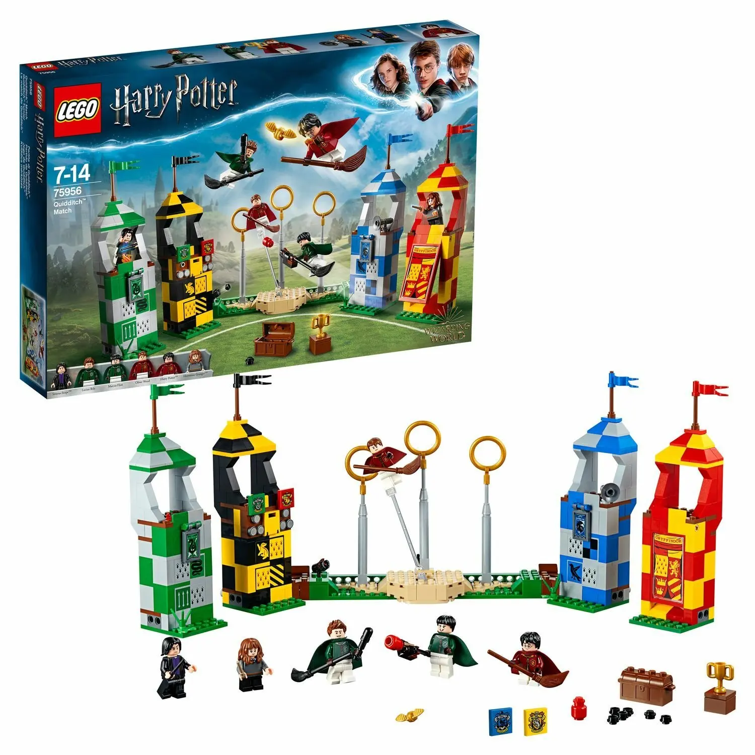 Конструктор LEGO Harry Potter Матч по квиддичу 75956 | Игрушки и хобби