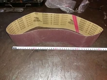1 pieza 48 /63/72 * 2 correa de lijado A/O para Pulido de metales accesorios de amoladora de correa