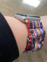 Scrunchie elástico correas de reloj de la venda de reloj para Apple Watch SERIE DE gomillas 6 5 4 3 38mm 40mm 42mm 44mm iwatch Correa pulsera de 6 5 4