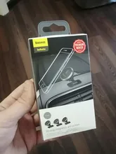 Baseus-soporte magnético para teléfono móvil, base para iPhone X, Samsung, 360 grados, GPS