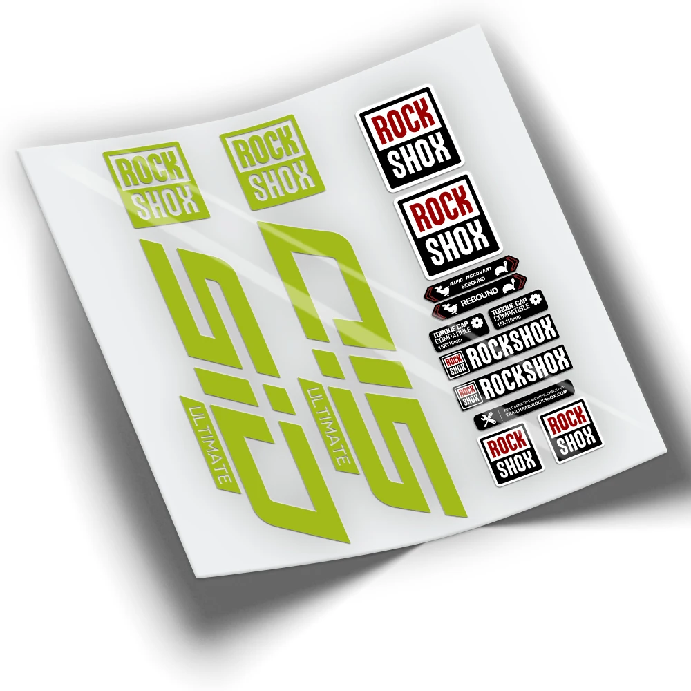 Adesivi Rockshox Sid Ultimate 2021 Vinyl Bike Wp339 Adesivi Per Mountain Bike Adesivi Per Ciclismo Accessori Per Bici