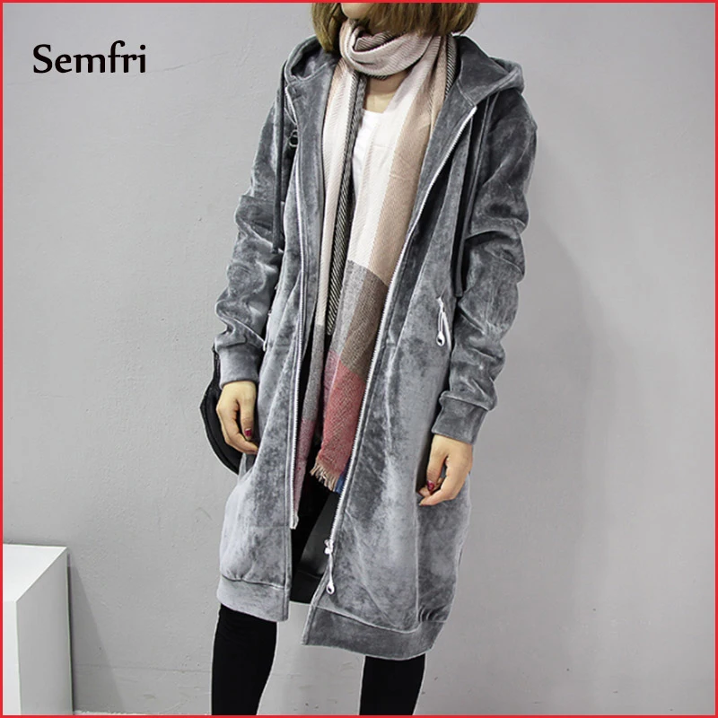 Semfri, женские толстовки, зимняя куртка, искусственный мех, ткань, пальто размера плюс, 5xl, открытая стежка, пальто с капюшоном, больше размера, Длинная толстовка