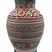 Ваза берберская керамическая Терракотовая Марокканская Восточная Этническая 2907190922