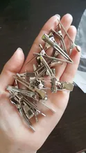 Pinza de pelo profesional para salón de belleza, accesorio de peluquería para cabello fijo sin curva, para rizos, maquillaje, sin pliegue, 24 Uds.