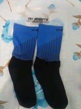 Calcetines de tela para ciclismo antideslizantes, para hombre y mujer