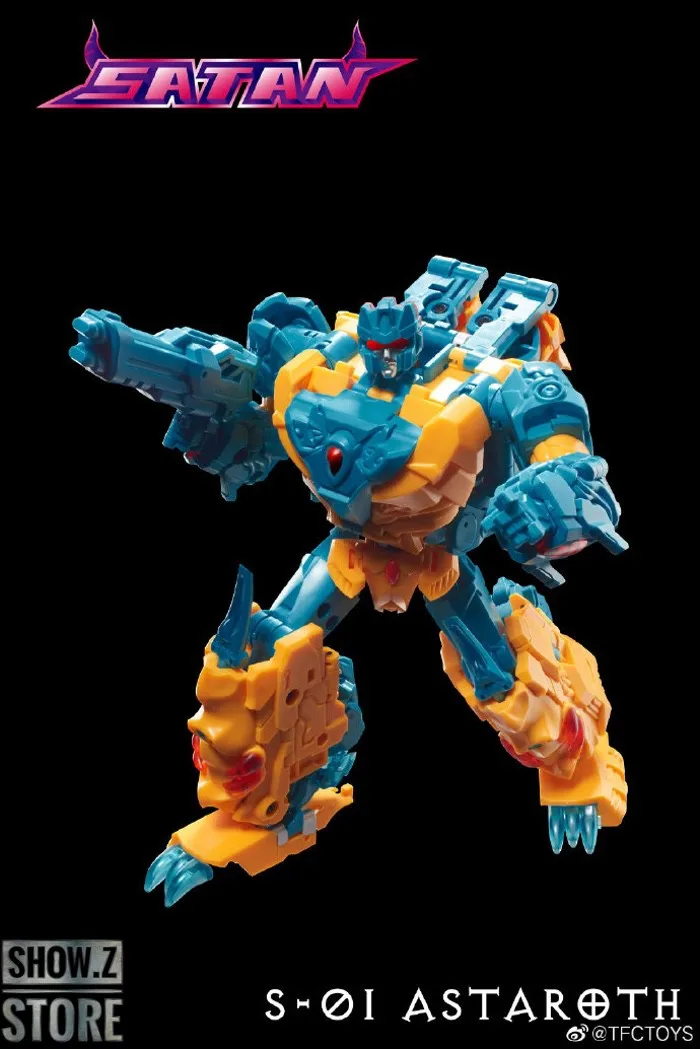 [Show. Z Store] TFC Toys S-01 S01 Astaroth sinnertwo Twinstrike Abominus Combiner трансформационная фигурка