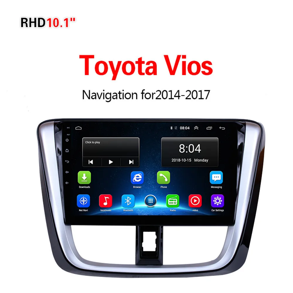 Lionet gps навигация для автомобиля Toyota Vios- 10,1 дюймов RT1005Y - Размер экрана, дюймов: 4G2G32G