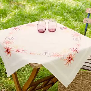 

Pn-0145061 set for embroidery napkin vervaco 80*80 cm