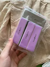 Pulidor de 4 formas para manicura, limas acrílicas para pedicura, bloque de pulido, herramientas de limado de uñas