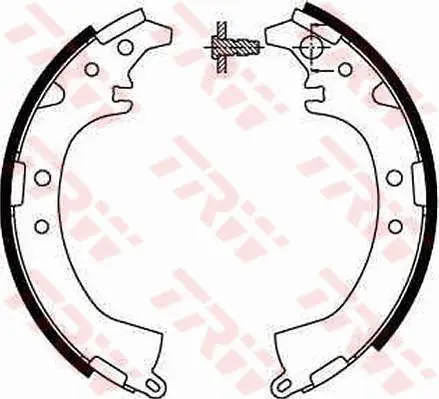Колодки барабанные\ Toyota RAV4 2.0i 16V 94-00 TRW GS8672