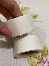 Pegatina de Pvc transparente para álbum de recortes, etiquetas de sello de noche, Pegatinas transparentes, adhesivo impermeable, rollo de 500 Uds.