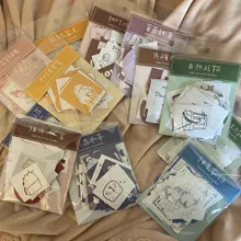 Isla del jardín de la Temporada 2 de la serie de pegatinas de papel Washi Etiqueta de palo de Scrapbooking diario papelería álbum etiqueta engomada