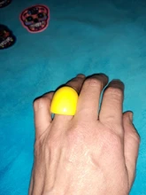 FishSheep Punk geométrico grande de resina anillos para las mujeres de gran colorido redondo acrílico brillo anillo de dedo de moda femenina joyería de fiesta