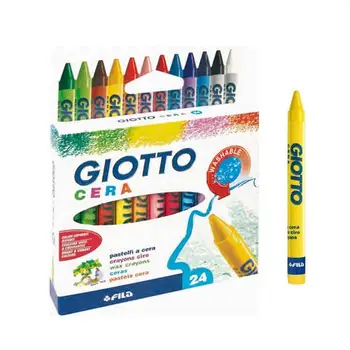 

Set of wax pastels Giotto Cera maxi thickening 12 colors