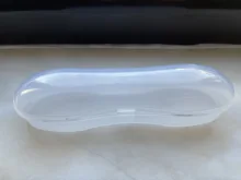 Gafas de natación portátiles, caja de embalaje de plástico, gafas de natación portátiles, protección antiniebla Unisex, gafas impermeables