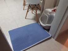 Cat Litter Waterproof Pet-Cat EVA with Bottom-Layer Non-Slip Black Bed-Mat