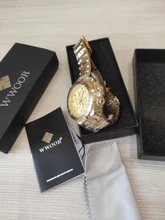 WWOOR-Reloj de pulsera deportivo para hombre, cronógrafo de cuarzo, resistente al agua, Masculino