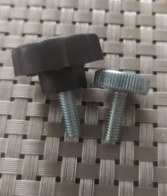 Flat-Head Thumb-Screw Glass Knurl Adjust DIN653 M8 M10 Toolless M3 M4 M5 M6 GB835 Curtain-Wall
