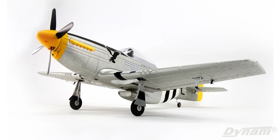 Dynam 1200 мм P51 P51D Mustang RC Warbird PNP DY8939|Радиоуправляемые самолеты| |