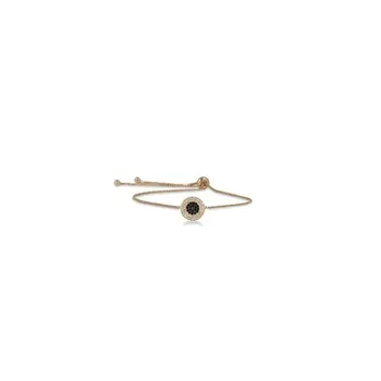 

Pink Silver bracelet Zircons Site LUXENTER