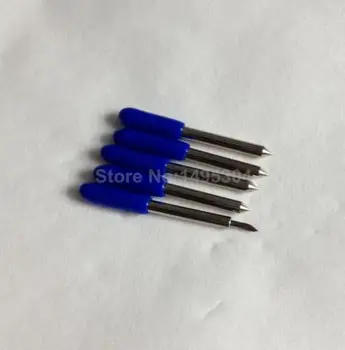 

100Pcs 60 Degree Roland Cutting Plotter Cutter Knife Blades Offset Refine Rabbit Redsail Cutter Plotter Cutting Blades blue