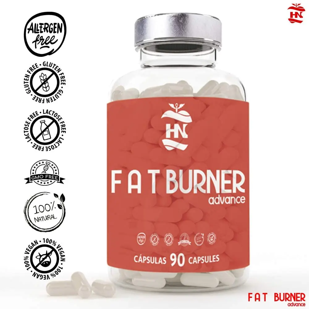 Fat Burner Advance, powerful Abdominal burn. 90 gluten-free burning pills I for Keto weight loss diets