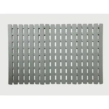 

Non-slip bath mat 40x63,5 cm. PP/TPE Gray