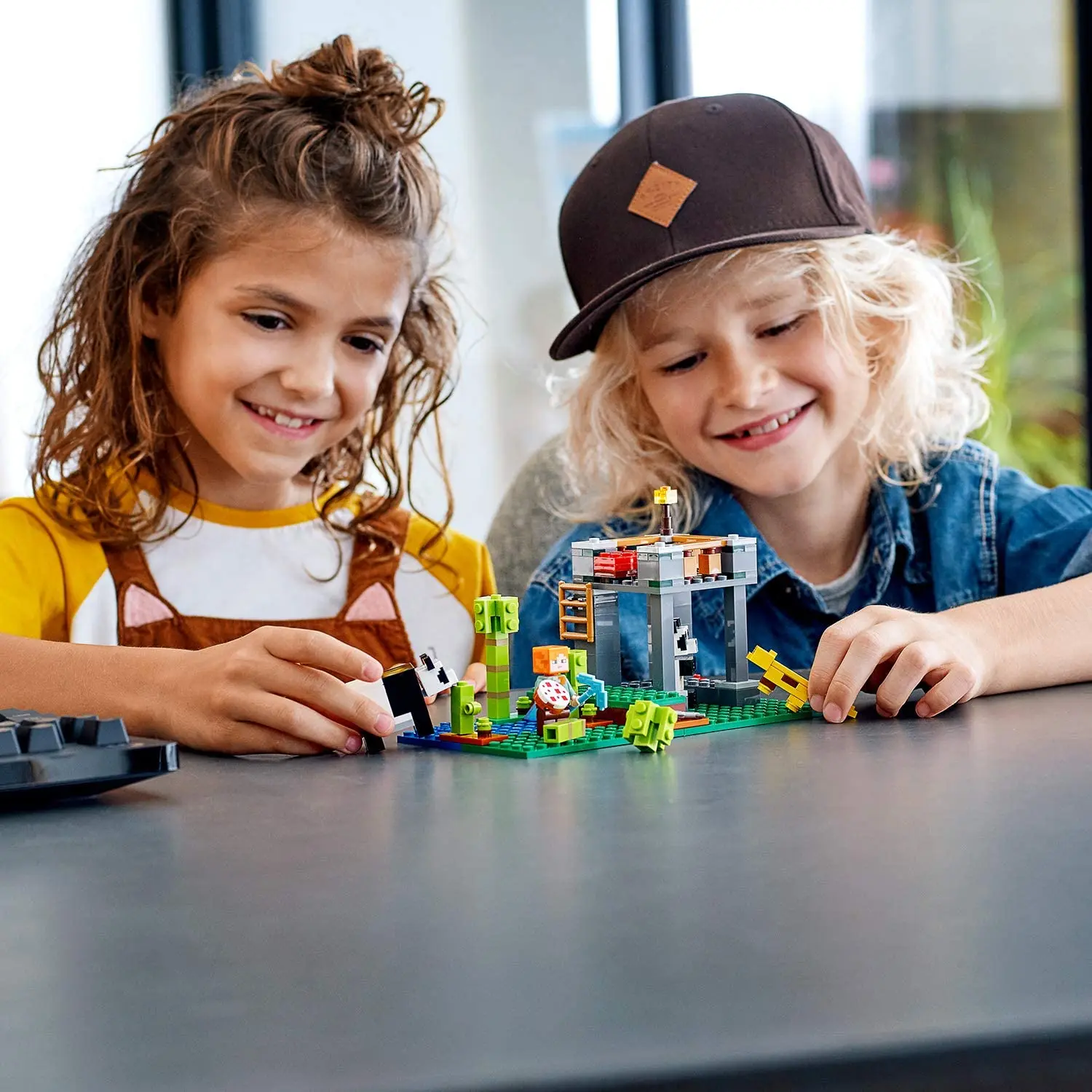 LEGO®Minecraft™Panda Slot (204 piece) panda Alex The Ocelot fish diamond digging accessory block leisure gift hobby minecraft lego LEGO®Minecraft™Panda Slot (204 piece) panda Alex The Ocelot fish diamond digging accessory block leisure gift hobby minecraft lego