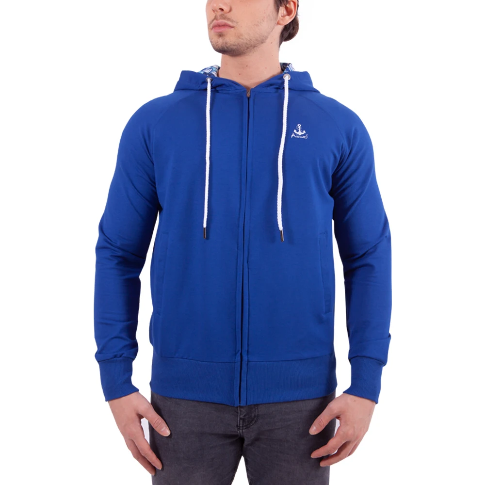 

Biggdesign Anemoss Navy Sailing Male Zipper Sweatshirt