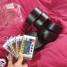 Lamp Base Table-Decor-Holder Light Night-Light-Replacement Usb-Cable Touch 3D Colorful