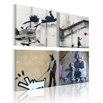 

Table Banksy-four creative ideas