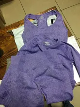 Gym Clothing Leggings Sportswear Crop-Top Yoga-Set Fitness Long-Sleeve Seamless Workout